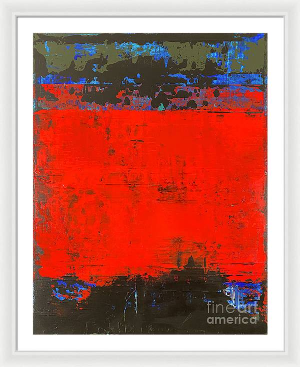 Love and Hate - Framed Print