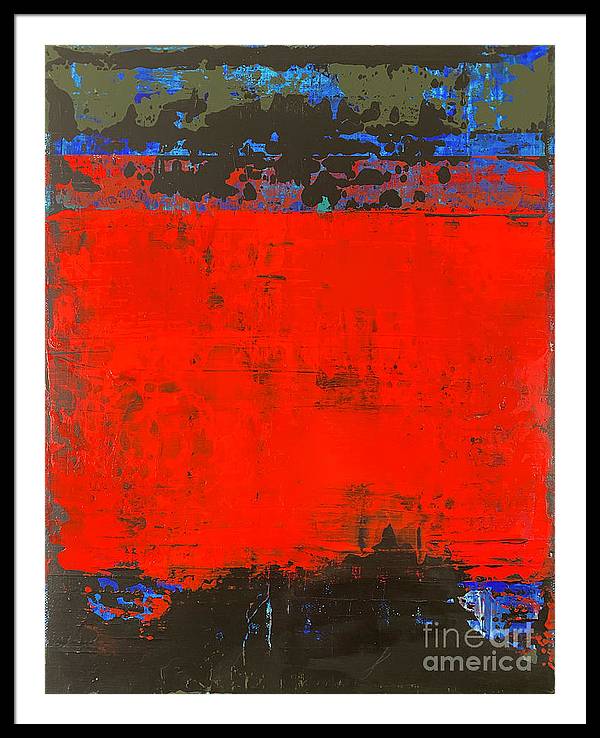 Love and Hate - Framed Print