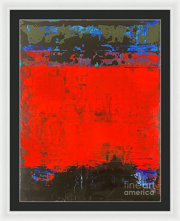 Love and Hate - Framed Print
