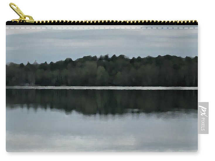 Berkshires - Stockbridge Bowl Fantasy - Lake Mahkeenac Grey - Zip Pouch