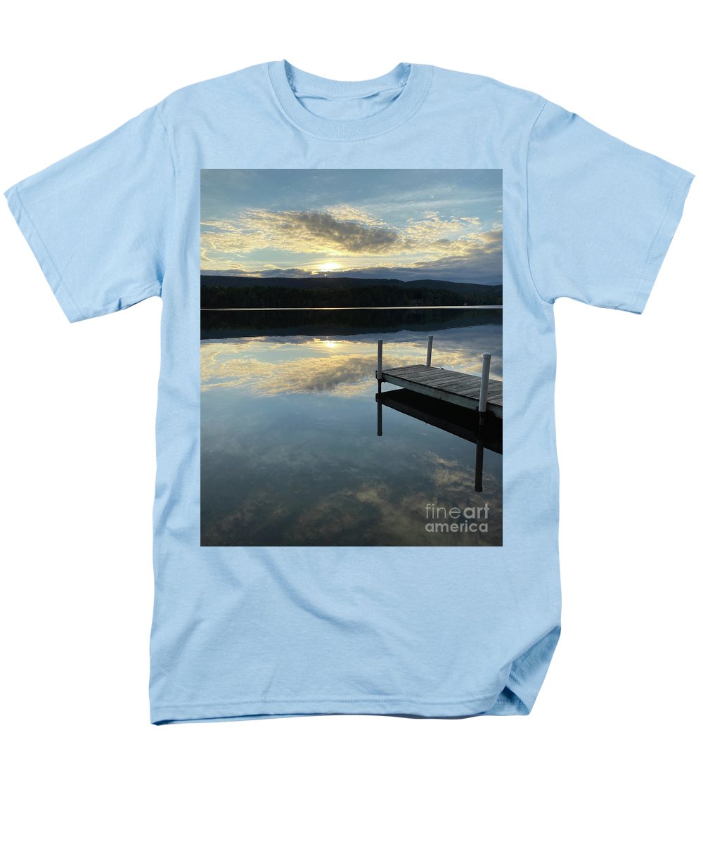Berkshires - Last Boat 2 - Lake Sunset Summer Stockbridge - Men's T-Shirt (Regular Fit)