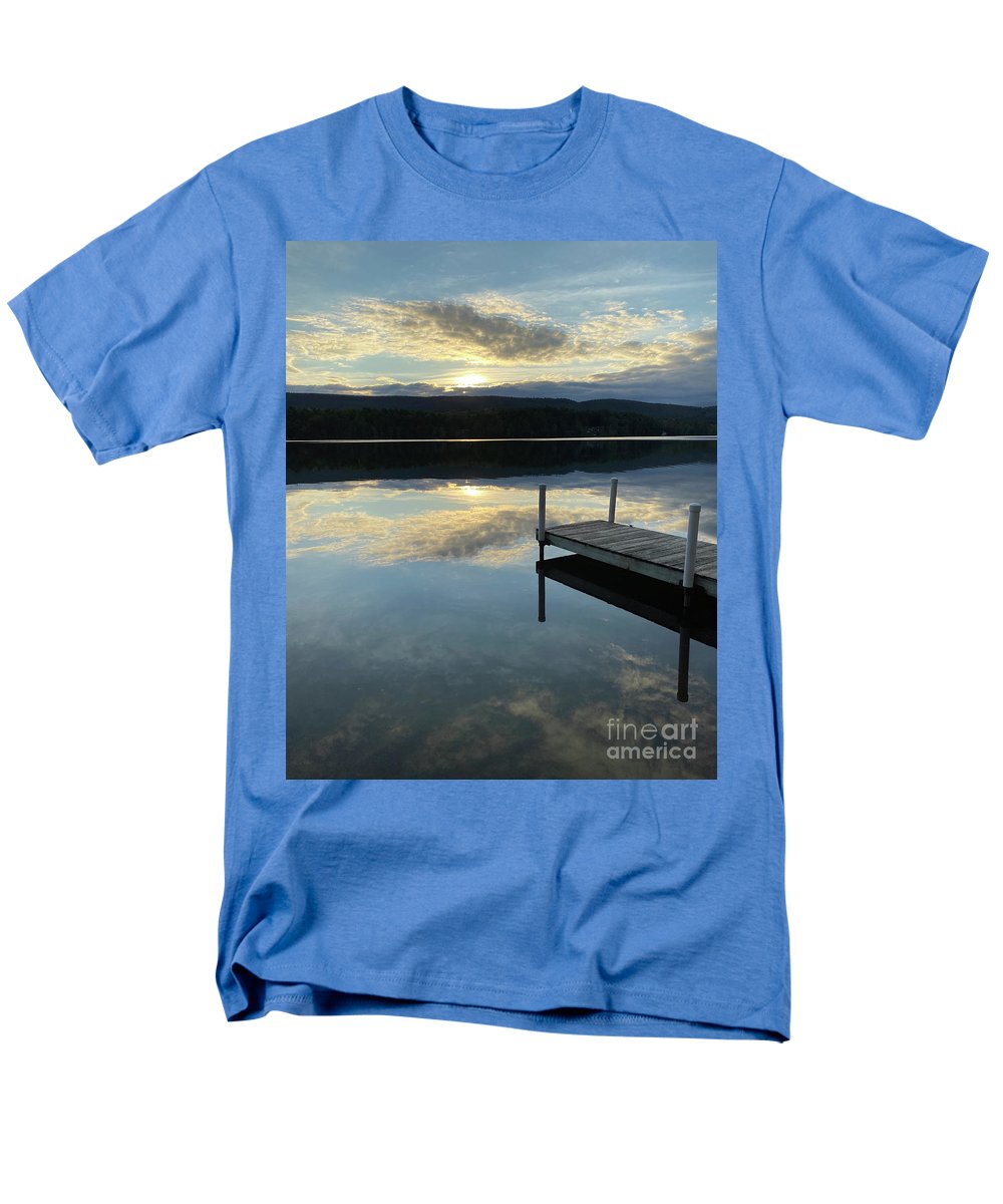Berkshires - Last Boat 2 - Lake Sunset Summer Stockbridge - Men's T-Shirt (Regular Fit)