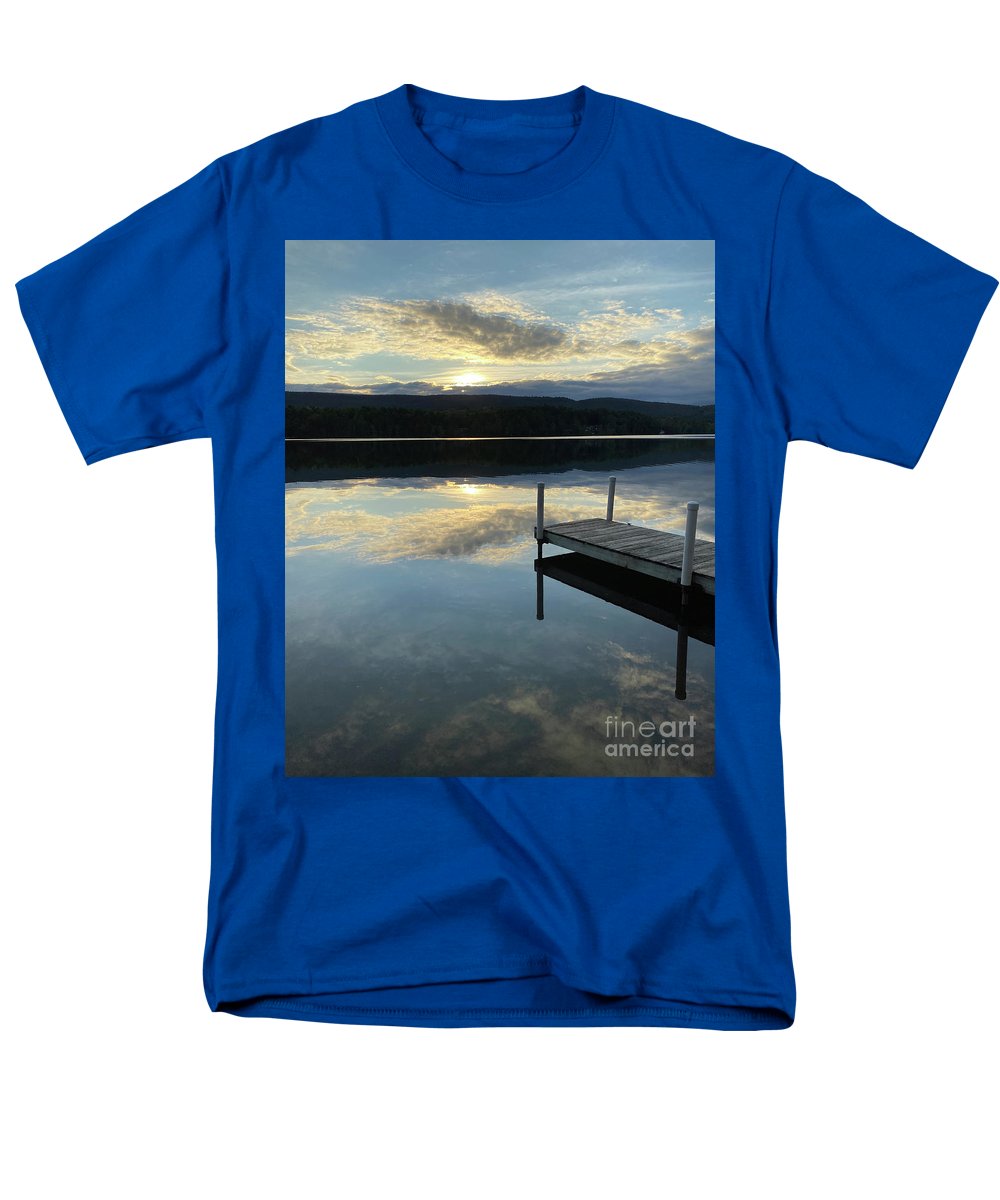 Berkshires - Last Boat 2 - Lake Sunset Summer Stockbridge - Men's T-Shirt (Regular Fit)