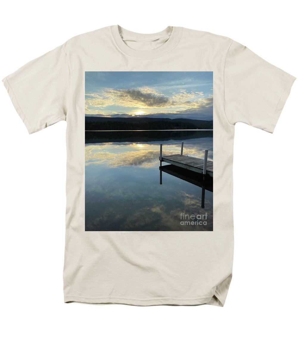 Berkshires - Last Boat 2 - Lake Sunset Summer Stockbridge - Men's T-Shirt (Regular Fit)