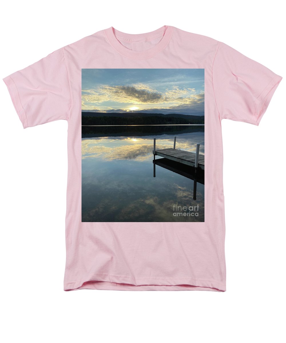 Berkshires - Last Boat 2 - Lake Sunset Summer Stockbridge - Men's T-Shirt (Regular Fit)