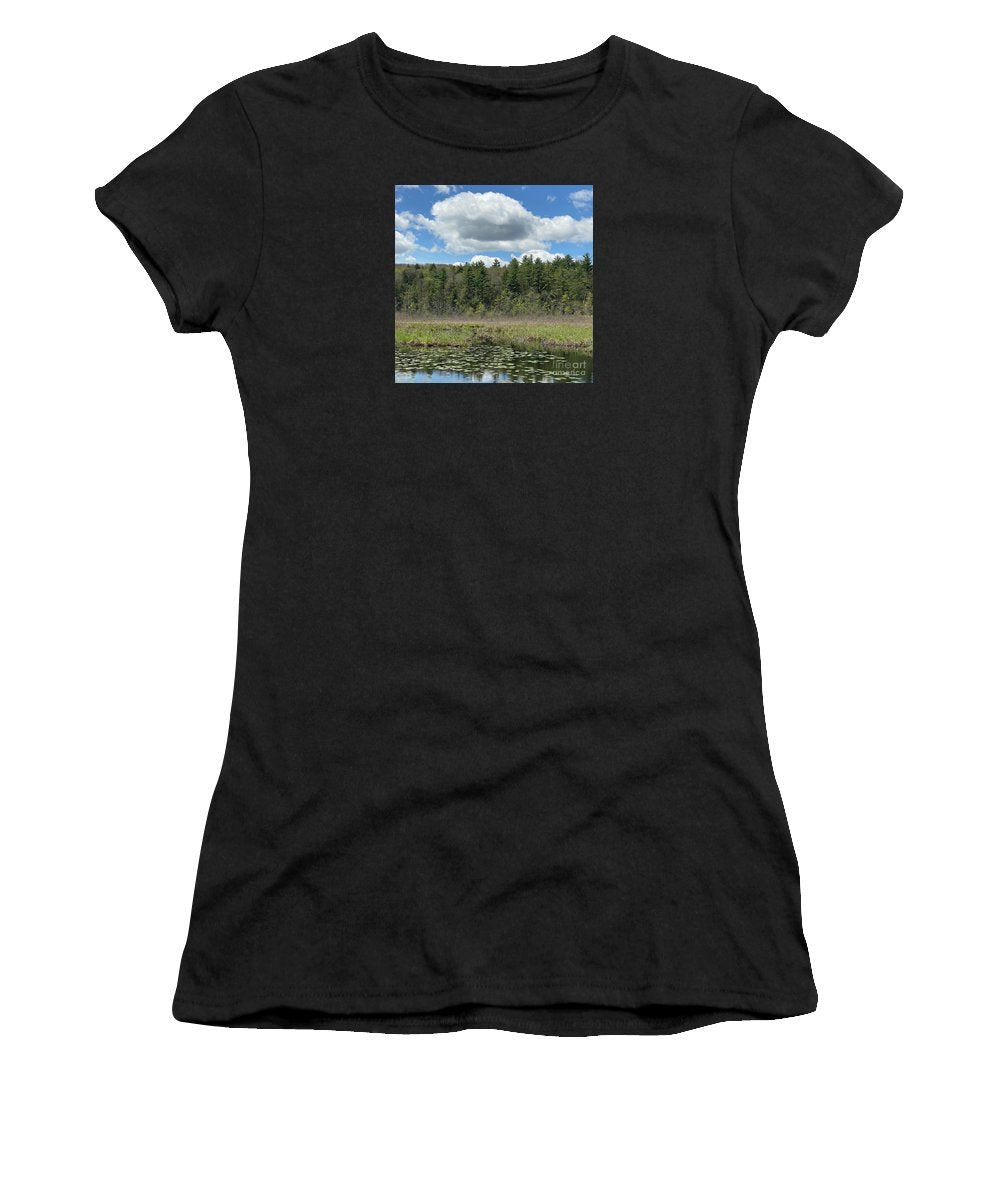 Berkshires - Stockbridge Lily Pads 5 - Women's T-Shirt