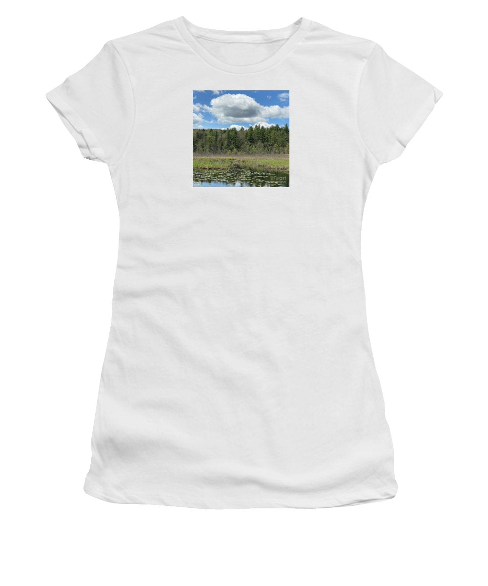 Berkshires - Stockbridge Lily Pads 5 - Women's T-Shirt
