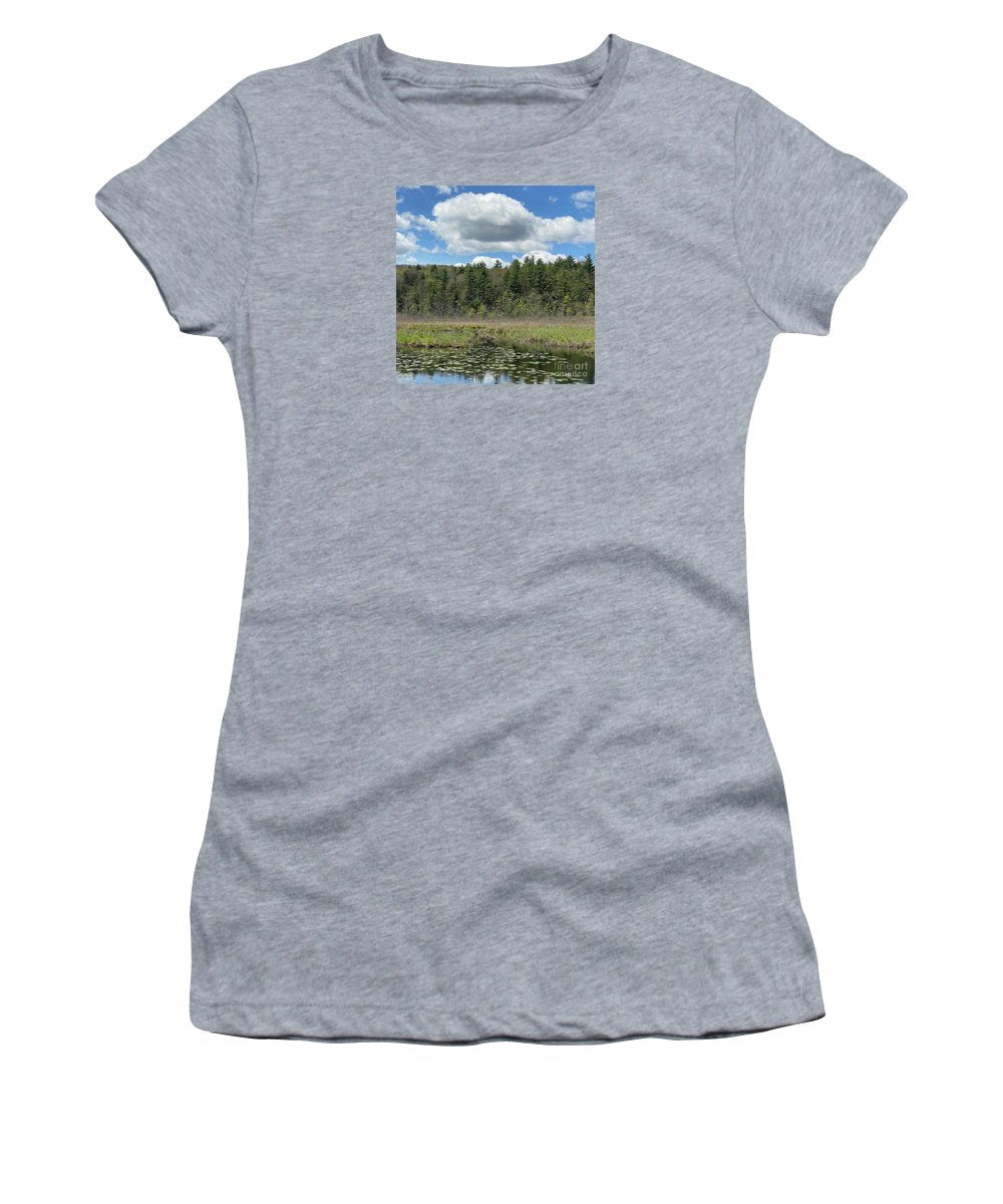 Berkshires - Stockbridge Lily Pads 5 - Women's T-Shirt