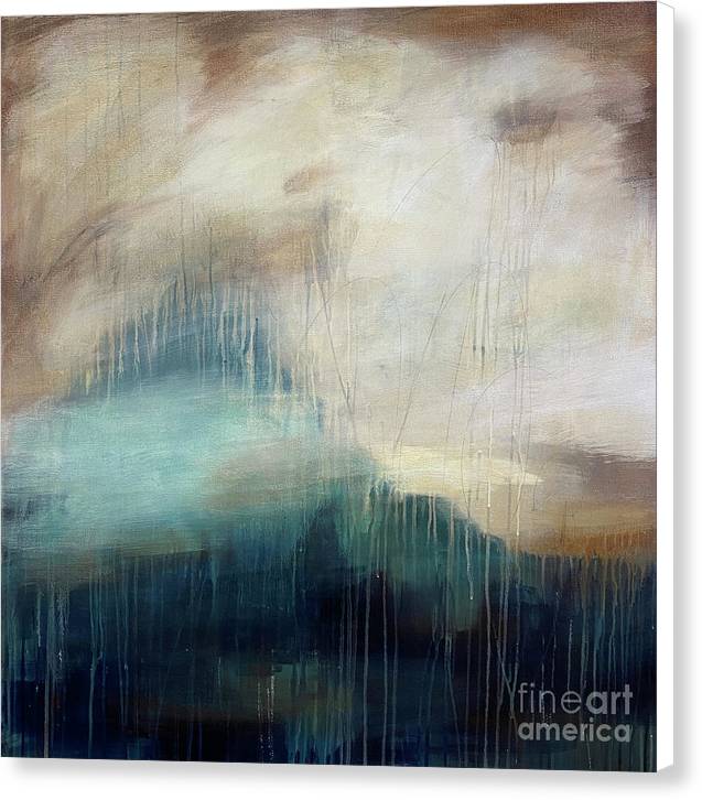 Translation No1 of Nocturne Op15 No3 in G Minor F Chopin - Canvas Print