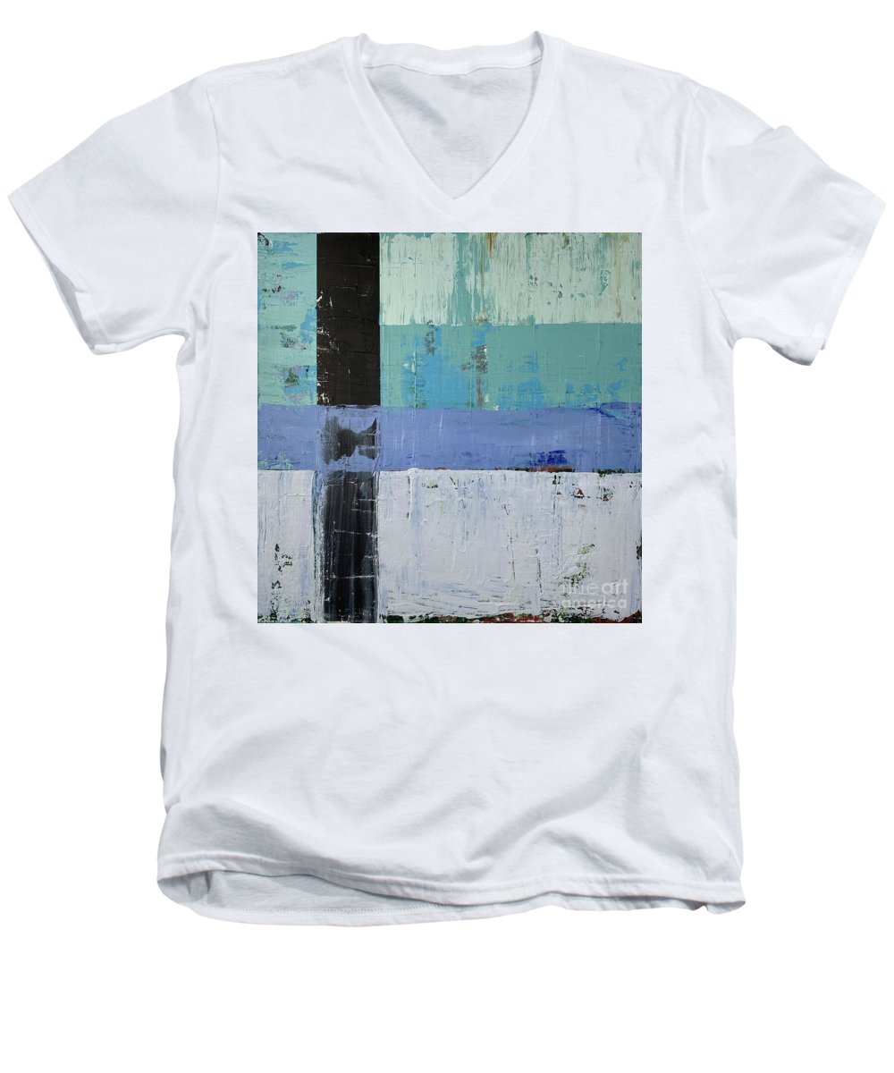 White Ladder - Men's V-Neck T-Shirt