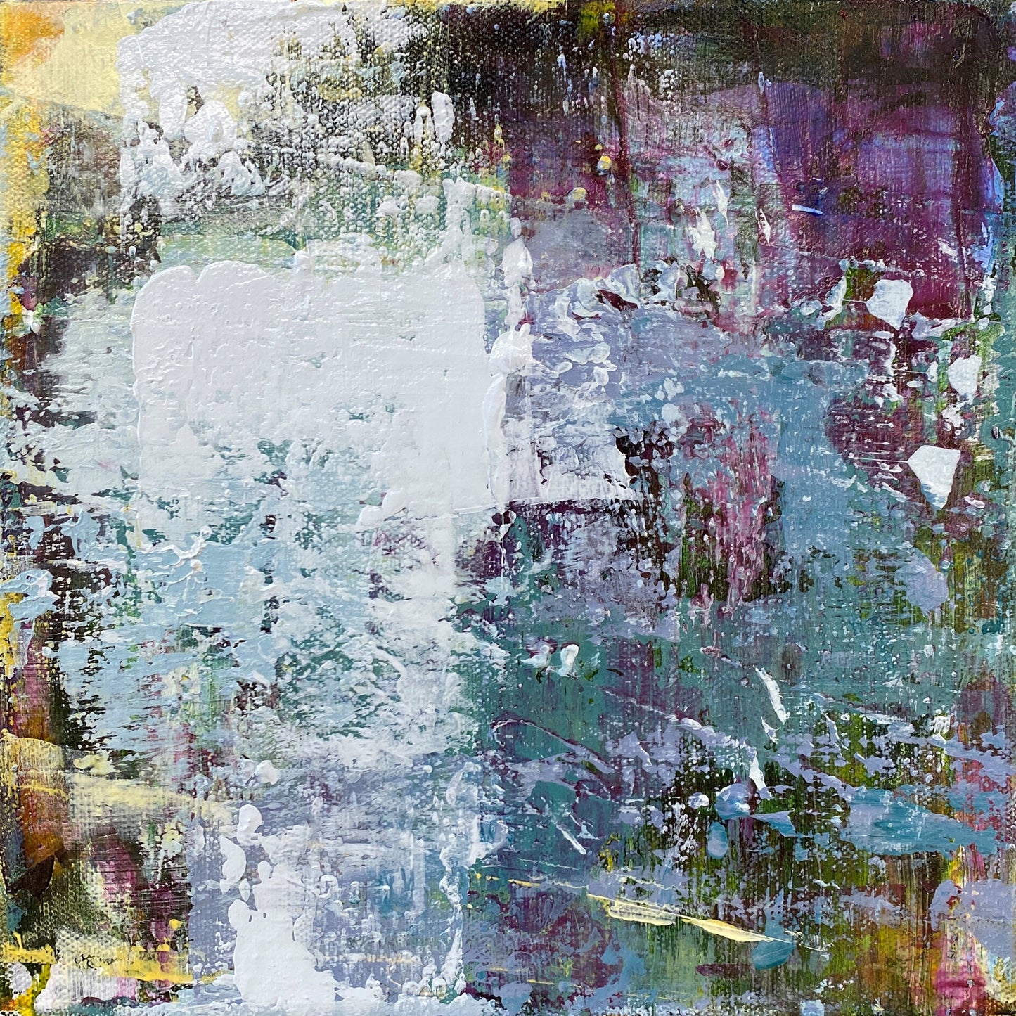Music Translation Painting: Translation No. 6 of Helen's Theme (Philip Glass) - Set of 6 paintings