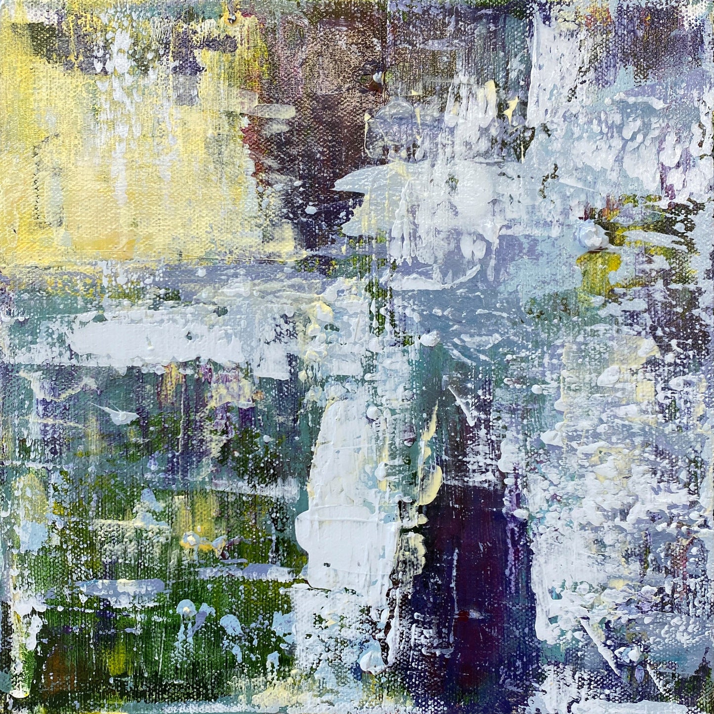 Music Translation Painting: Translation No. 6 of Helen's Theme (Philip Glass) - Set of 6 paintings