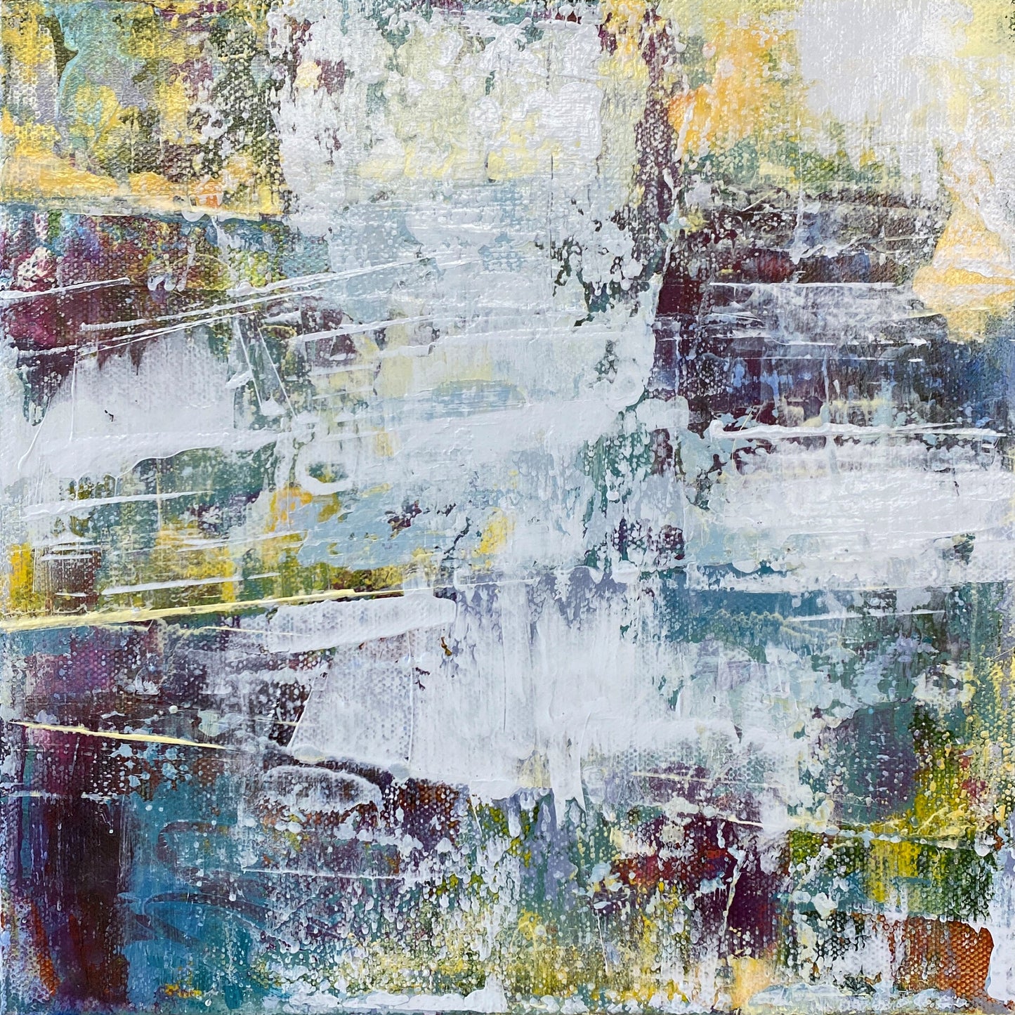 Music Translation Painting: Translation No. 6 of Helen's Theme (Philip Glass) - Set of 6 paintings