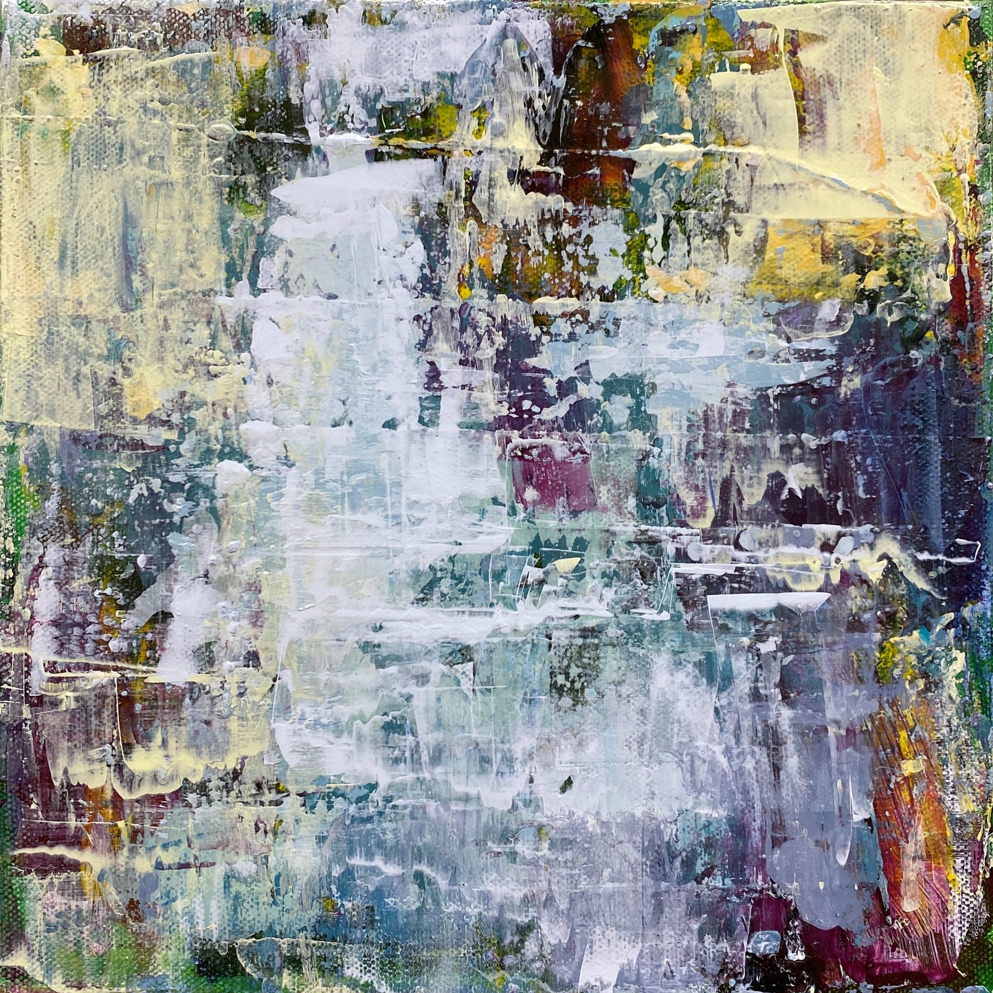 Music Translation Painting: Translation No. 6 of Helen's Theme (Philip Glass) - Set of 6 paintings