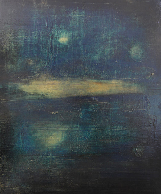 The Planets III (Holst) - Original Painting on Canvas