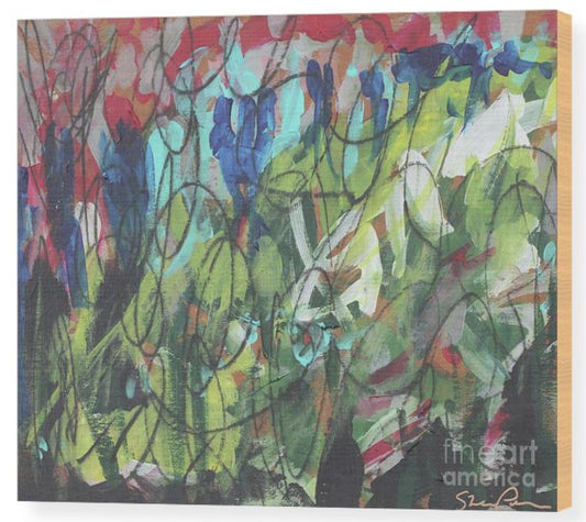 5 Measures of Prokofiev - Original Abstract Painting on Paper