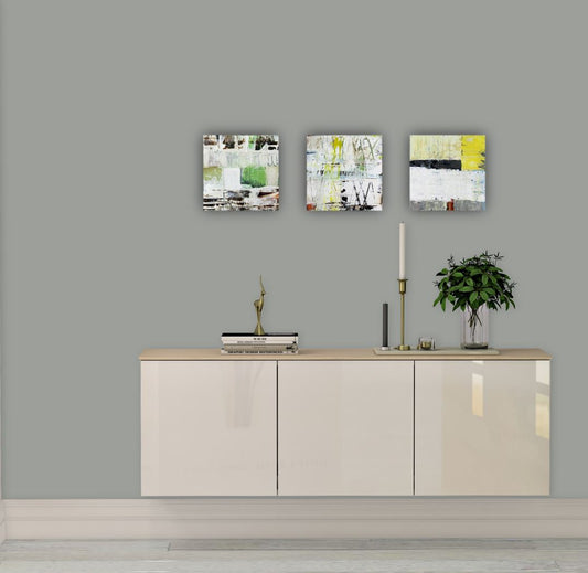 Daphnis and Chloe II - Original Abstract Painting on Canvas