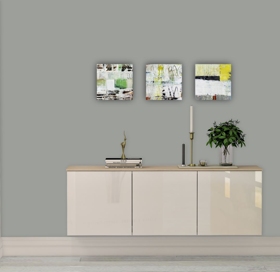 Daphnis and Chloe IV - Original Abstract Painting on Canvas