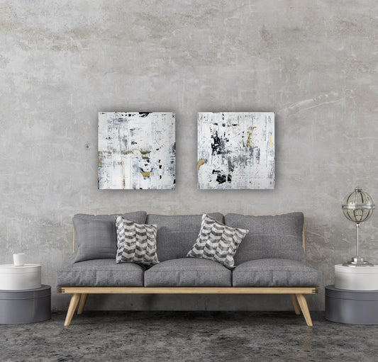 Translation of "Daphnis et Chloe" (M. Ravel) VI - Original Painting on Canvas