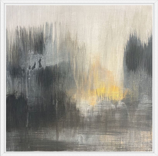 Translation No. 7 of "Les Folies d'Espagne" (M. Marais)-Acrylic on wood board