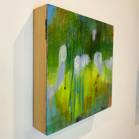 Untitled (40 Guitar Classics) - Acrylic on wood panel