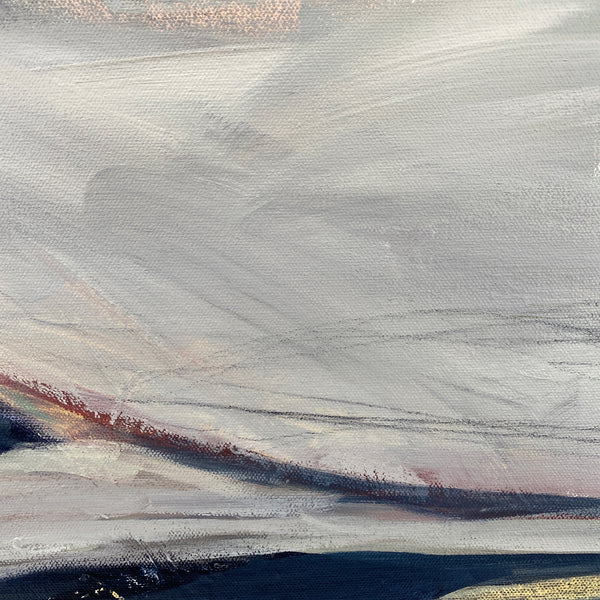 Abstract Landscape - Translation of "Simple Man" (Lynyrd Skynyrd) - Mixed media on canvas