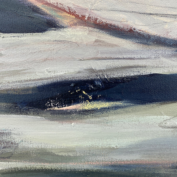 Abstract Landscape - Translation of "Simple Man" (Lynyrd Skynyrd) - Mixed media on canvas
