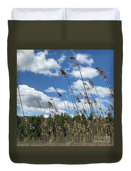 Berkshires Flying Grass - Duvet Cover