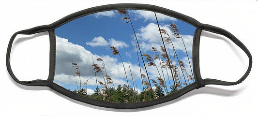 Berkshires Flying Grass - Face Mask
