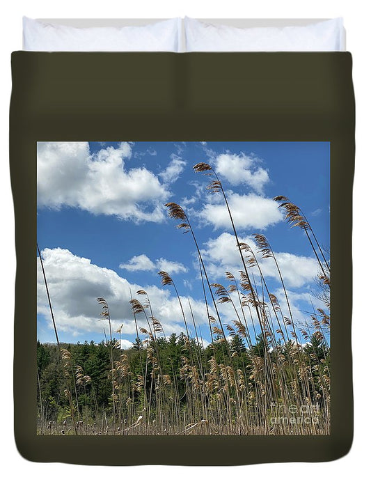 Berkshires Flying Grass - Duvet Cover