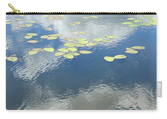 Berkshires Lily Pads 1 - Pond Freshwater - Signs of Spring - Zip Pouch