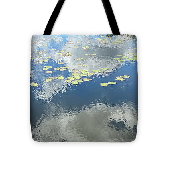 Berkshires Lily Pads 1 - Pond Freshwater - Signs of Spring - Tote Bag
