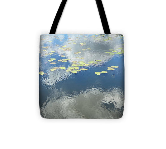 Berkshires Lily Pads 1 - Pond Freshwater - Signs of Spring - Tote Bag