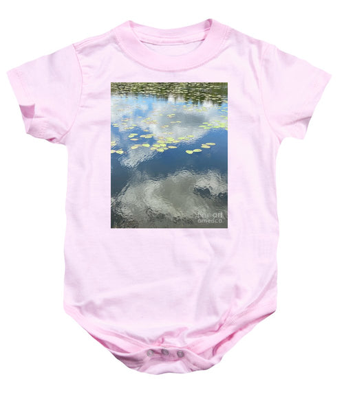 Berkshires Lily Pads 1 - Pond Freshwater - Signs of Spring - Baby Onesie