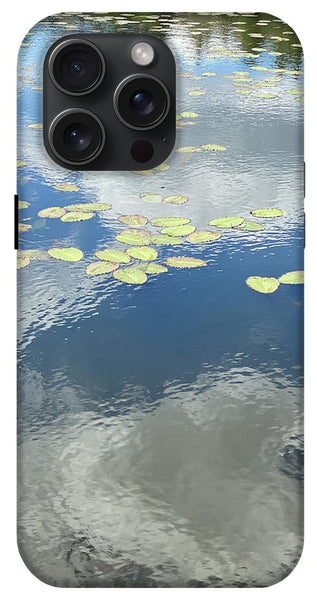 Berkshires Lily Pads 1 - Pond Freshwater - Signs of Spring - Phone Case