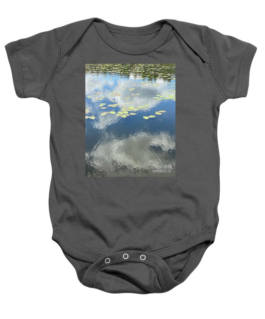 Berkshires Lily Pads 1 - Pond Freshwater - Signs of Spring - Baby Onesie