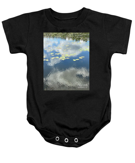 Berkshires Lily Pads 1 - Pond Freshwater - Signs of Spring - Baby Onesie
