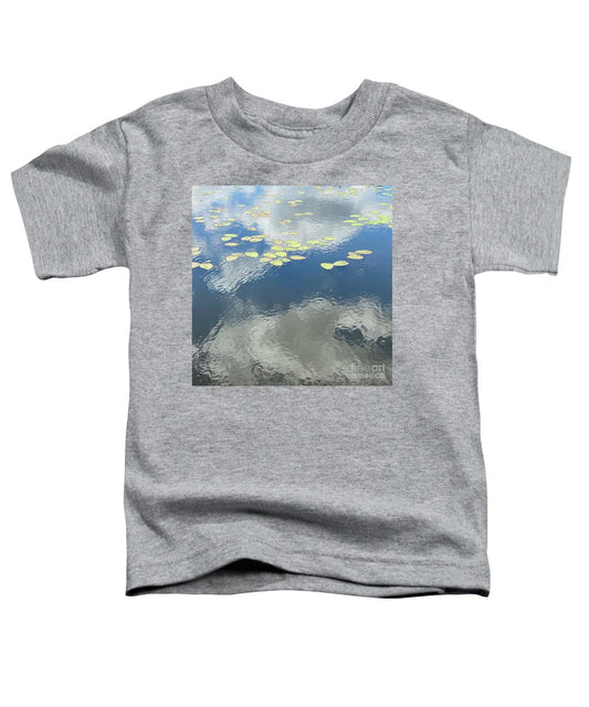 Berkshires Lily Pads 2 - Pond Lake Sky Reflection - Toddler T-Shirt