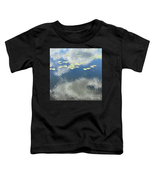 Berkshires Lily Pads 2 - Pond Lake Sky Reflection - Toddler T-Shirt