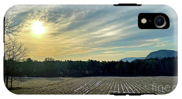 Berkshires - Morning at Gould Meadows - Field Sunrise - Phone Case