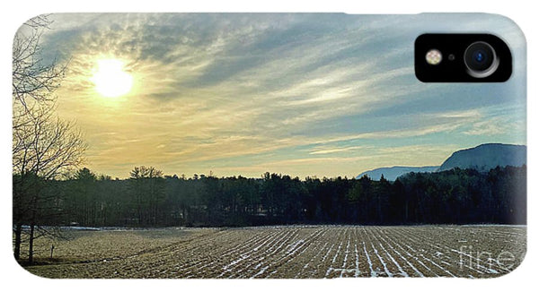 Berkshires - Morning at Gould Meadows - Field Sunrise - Phone Case