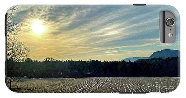 Berkshires - Morning at Gould Meadows - Field Sunrise - Phone Case