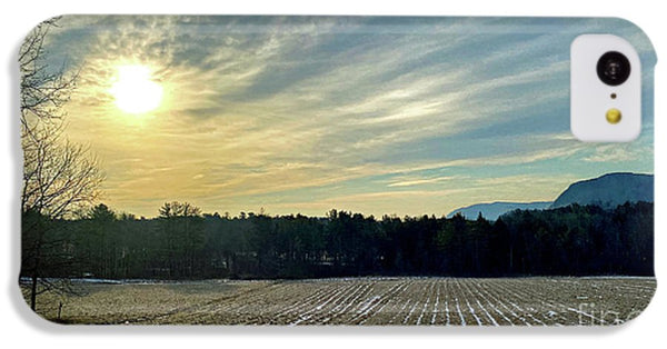 Berkshires - Morning at Gould Meadows - Field Sunrise - Phone Case