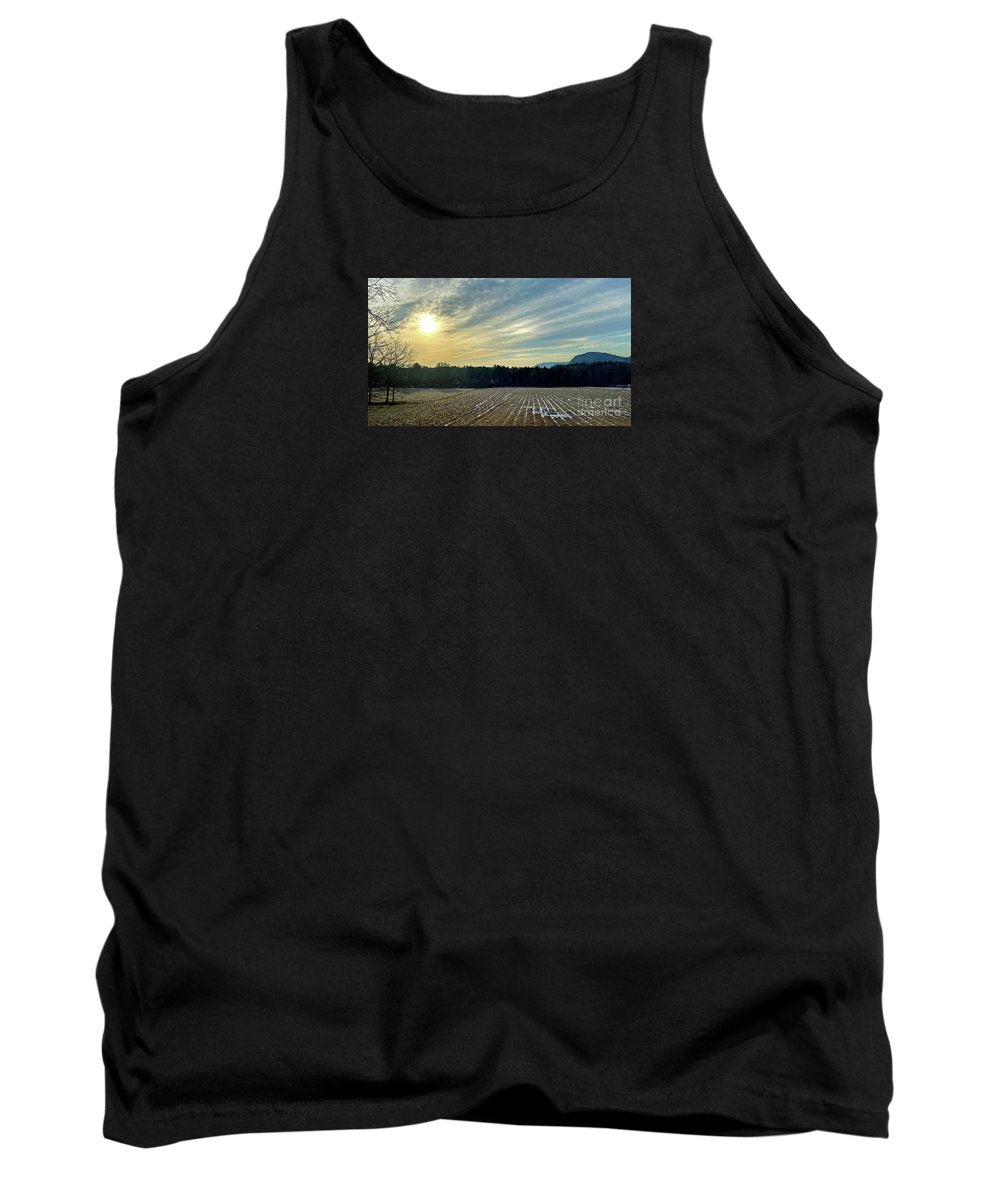 Berkshires - Morning at Gould Meadows - Field Sunrise - Tank Top