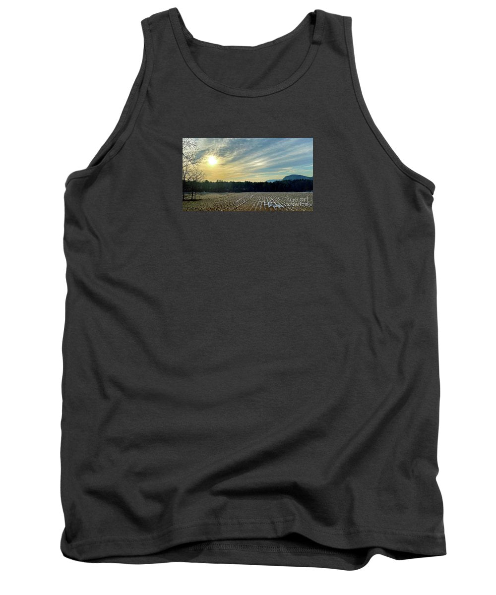 Berkshires - Morning at Gould Meadows - Field Sunrise - Tank Top