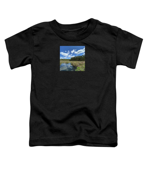 Berkshires Pond Grass 2 - Freshwater Marsh Pines - Toddler T-Shirt