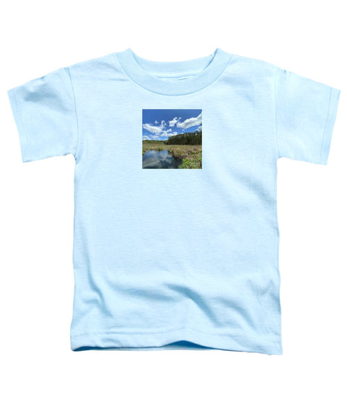 Berkshires Pond Grass 2 - Freshwater Marsh Pines - Toddler T-Shirt