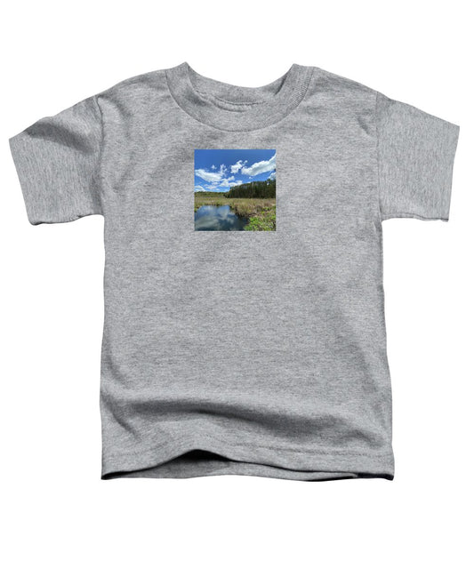 Berkshires Pond Grass 2 - Freshwater Marsh Pines - Toddler T-Shirt