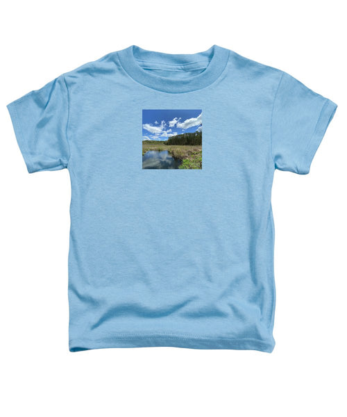 Berkshires Pond Grass 2 - Freshwater Marsh Pines - Toddler T-Shirt