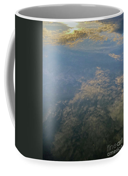 Berkshires Pond Reflection - Lake Sky Clouds - Mug